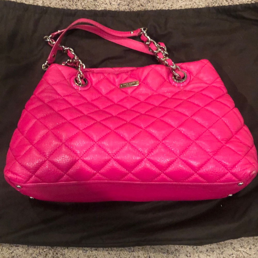 Authentic Kate Spade quilted handbag